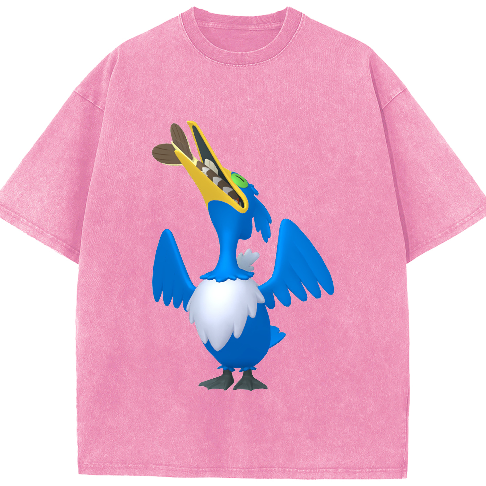 （画像用） ポケットモンスター Pokémon 綿100% ヴィンテージ風 半袖Tシャツ（フロントプリント）